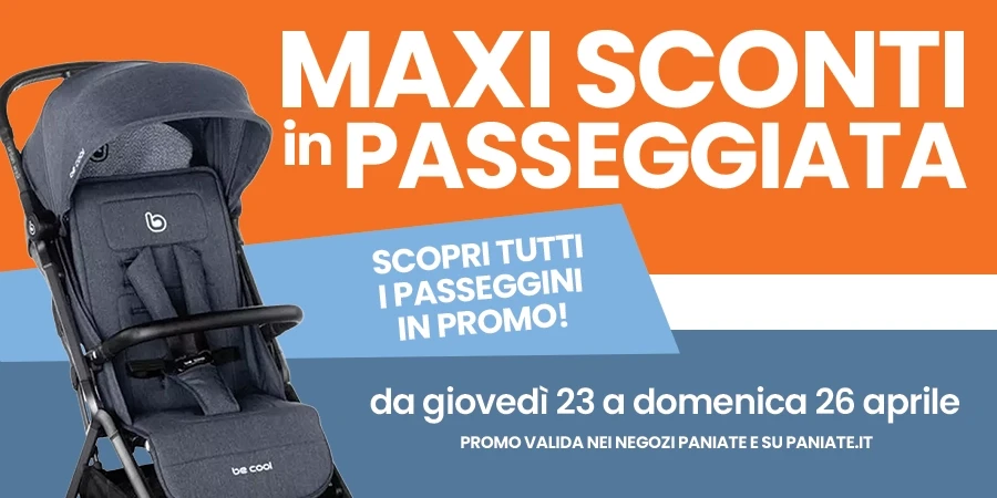 Promo Passeggini MAXI SCONTI in PASSEGGIATA